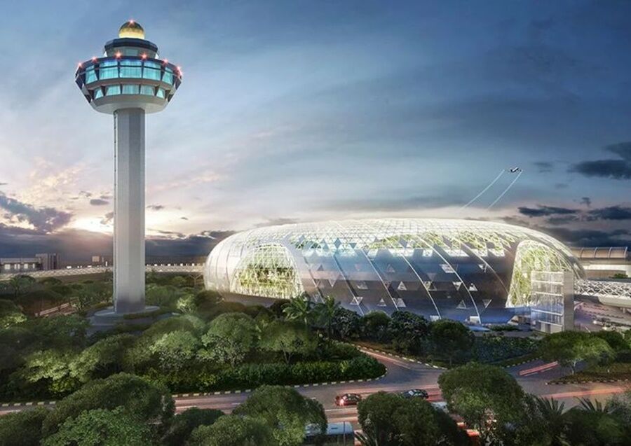 Yotelair Singapore Changi Airport Landside Exterior foto